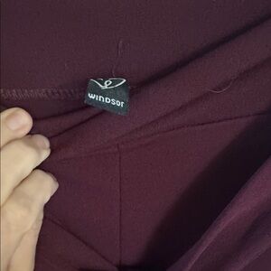 Windsor Deep Burgundy dress pants